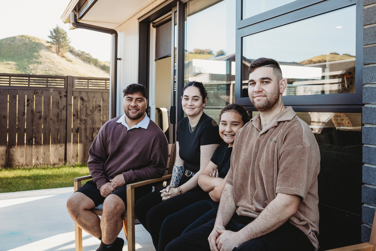  Generation Homes Trio's co-ownership path onto property ladder Kayla Eparapa 251 Adler Drive Ohauiti 10 July 2024 18 RET 